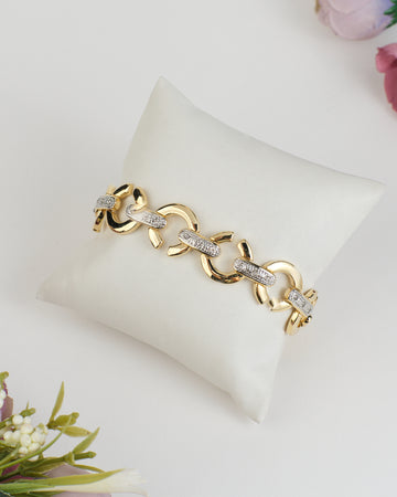 Novelty Patterned Metal Bracelet