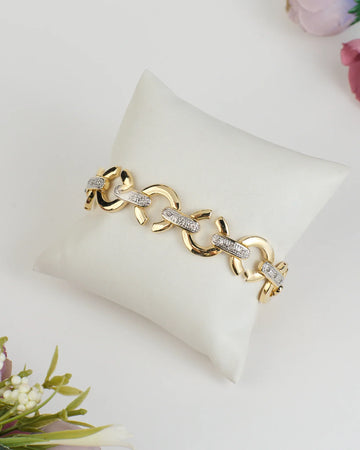 Novelty Patterned Metal Bracelet