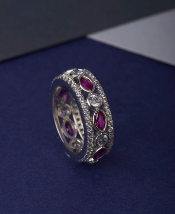 Beautifully Crafted Sterling Silver Ring - Chandrani Pearls