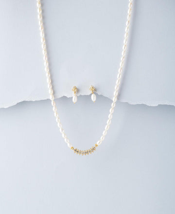 Classic Real Pearl Necklace Set - Chandrani Pearls