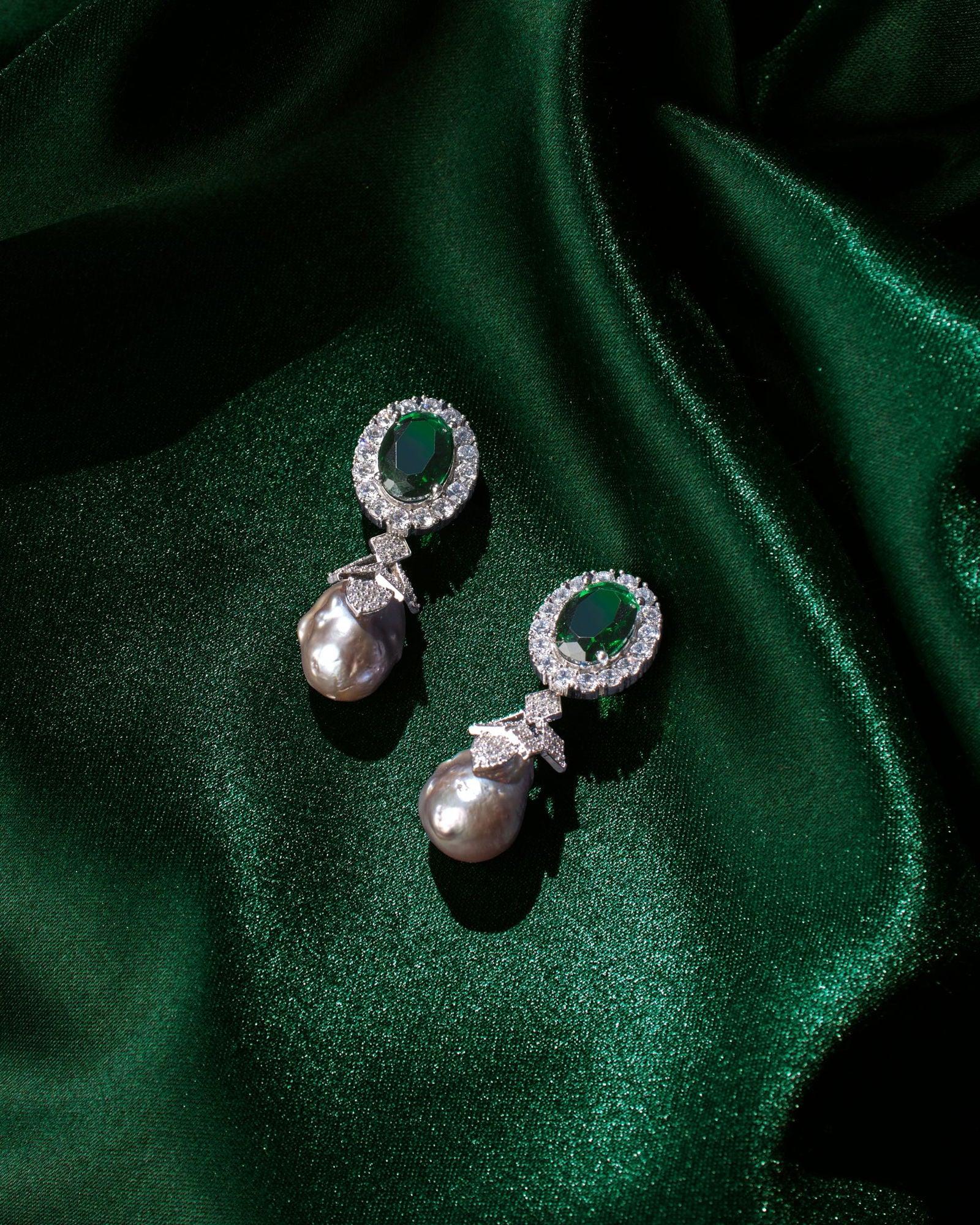 Chandrani pearls earrings top
