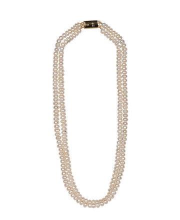 Elegant 2 line Pearl Necklace - Chandrani Pearls