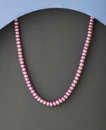 Elegant Green Purple Necklace - Chandrani Pearls