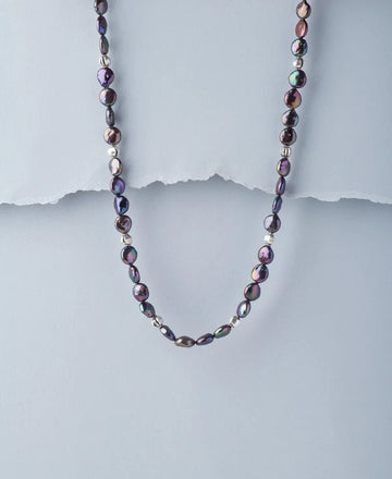 Fashionable Gems Shaped Pearl Necklace - Chandrani Pearls
