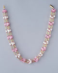 Fashionable Pink & White Pearl Necklace - Chandrani Pearls