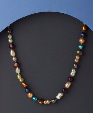 Fashionable Real Multi Pearl Necklace - Chandrani Pearls