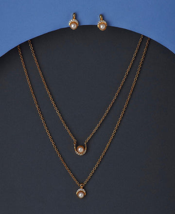Fasionable and Trendy Necklace Set - Chandrani Pearls