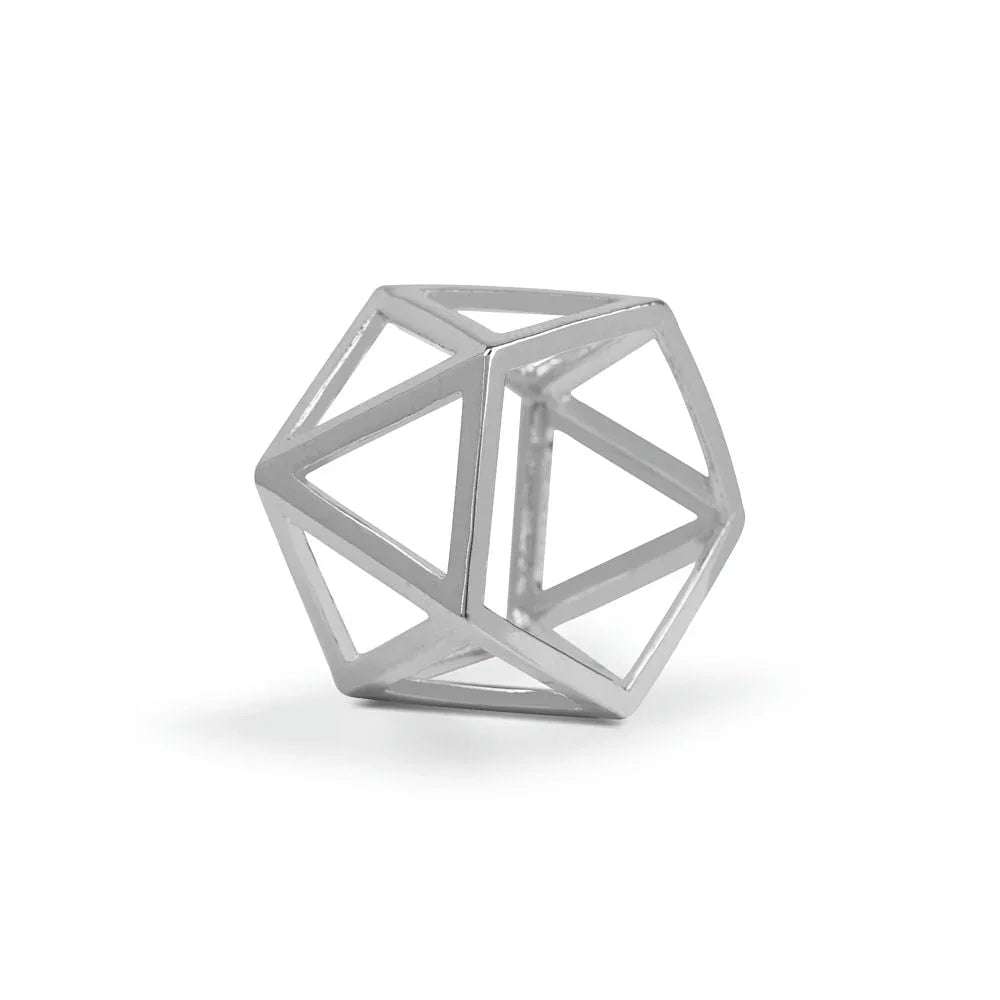 Geo Cube Ring - Bold N' Italic