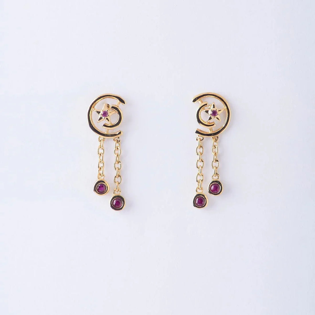 Little Star Hanging Earring - Chandrani Pearls