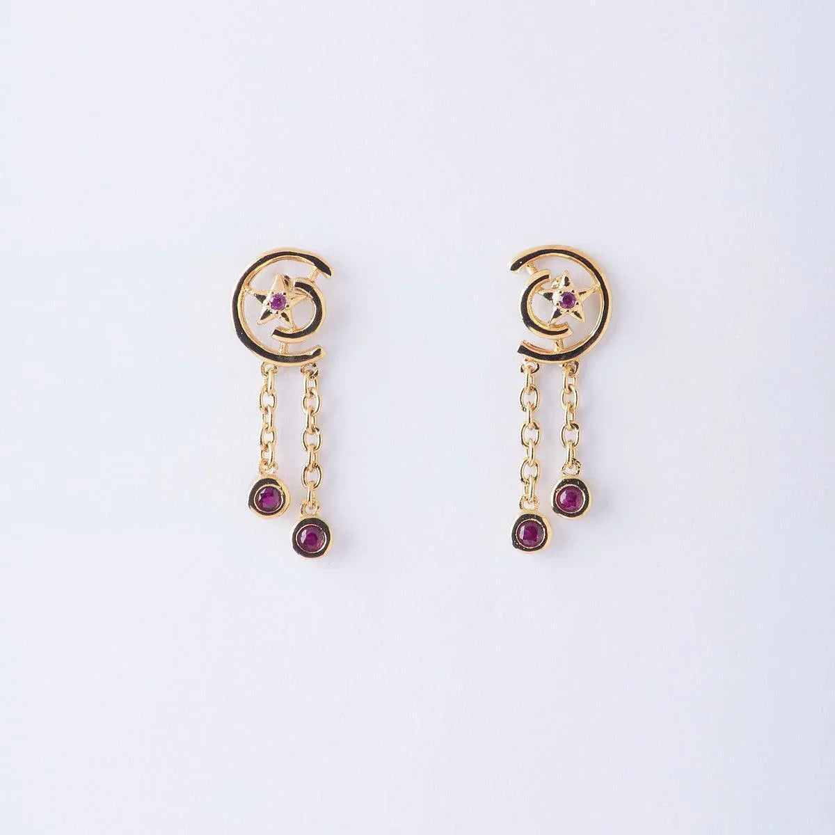 Little Star Hanging Earring - Chandrani Pearls