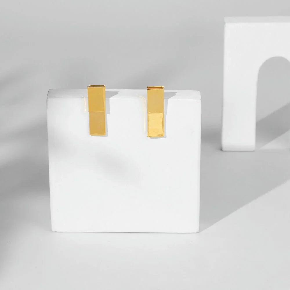 Luminous Lines Earrings - Bold N' Italic