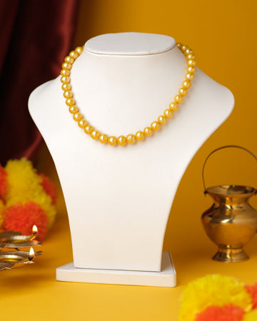 Golden South Sea Pearl Necklace