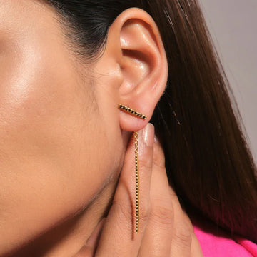 Midnight Mischief Earrings - Bold N' Italic