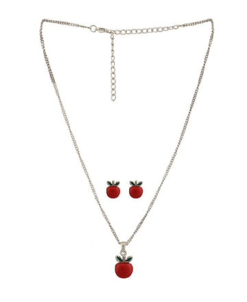Pretty Apple Kids Pendant Set - Chandrani Pearls
