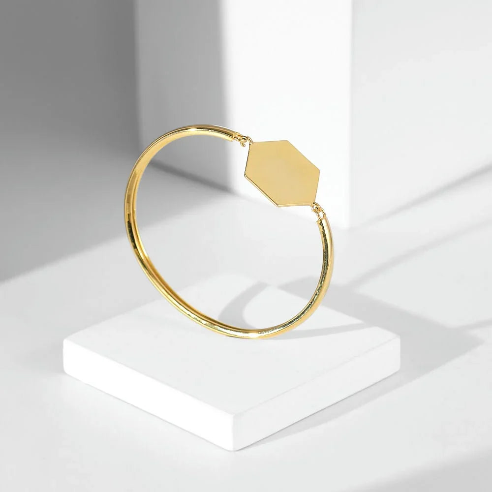 Prism Pulse Bangle - Bold N' Italic