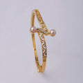 Ritzy Stone Studded Pearl Bracelet - Chandrani Pearls
