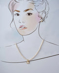 Rustic Ethereal Pearl Necklace Set - Chandrani Pearls