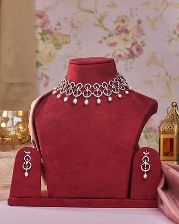 Timeless Blossom Pink Pearl Set