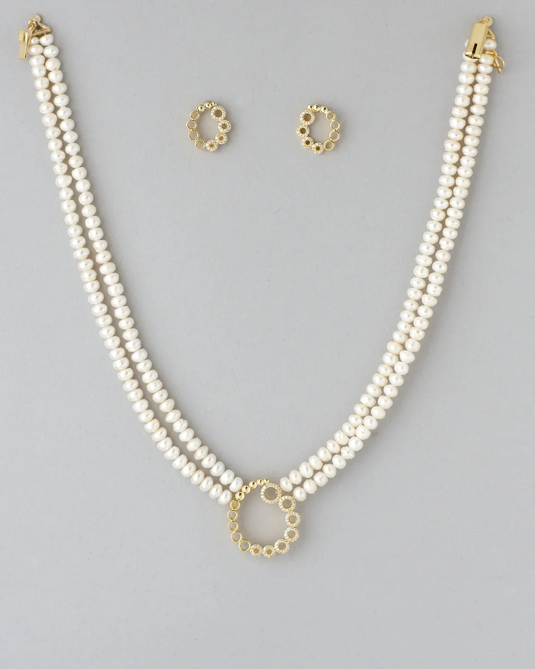 Classic Pearl Circle Harmony Set