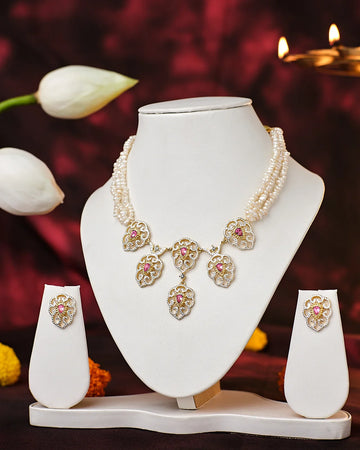 Lotus Blossom Pearl Set