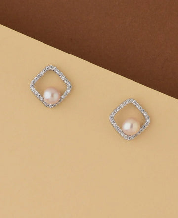 Simple and Sweet Real Pearl Stud Earring - Chandrani Pearls