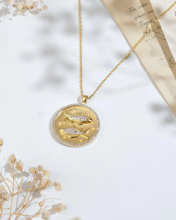 Soul Of The Fish Pisces Pendant - Chandrani Pearls