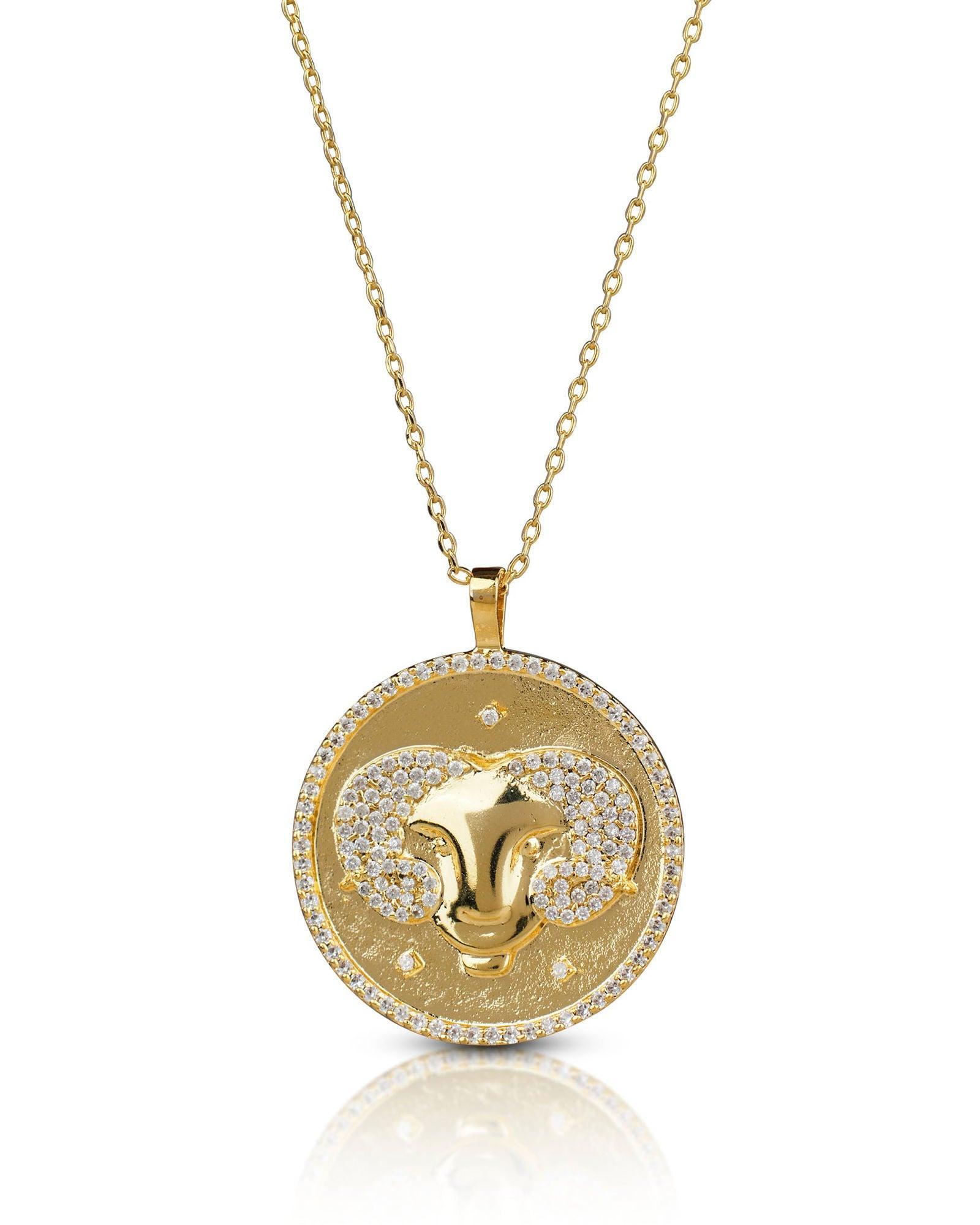 Soul Of The Ram Aries Pendant - Chandrani Pearls