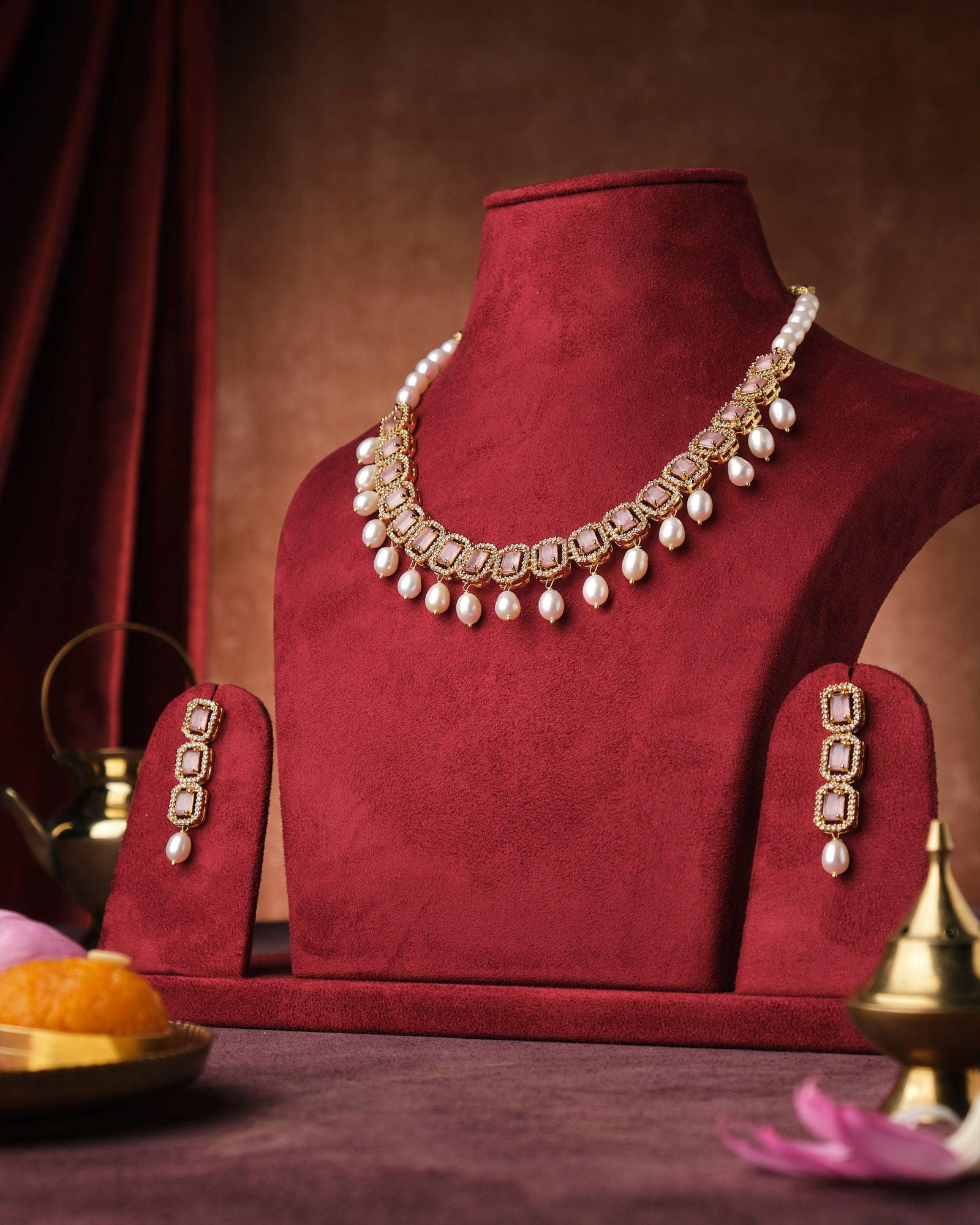 Chandrani pearls jewellery set online