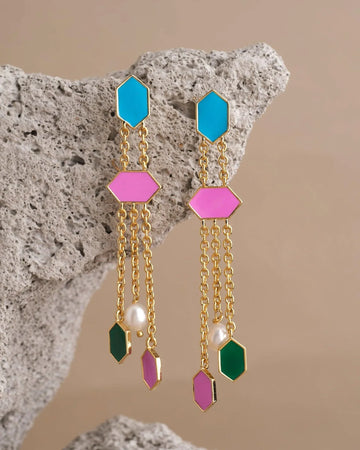 The Jahanara-Queen Of The Universe Pearl Earring - Chandrani Pearls