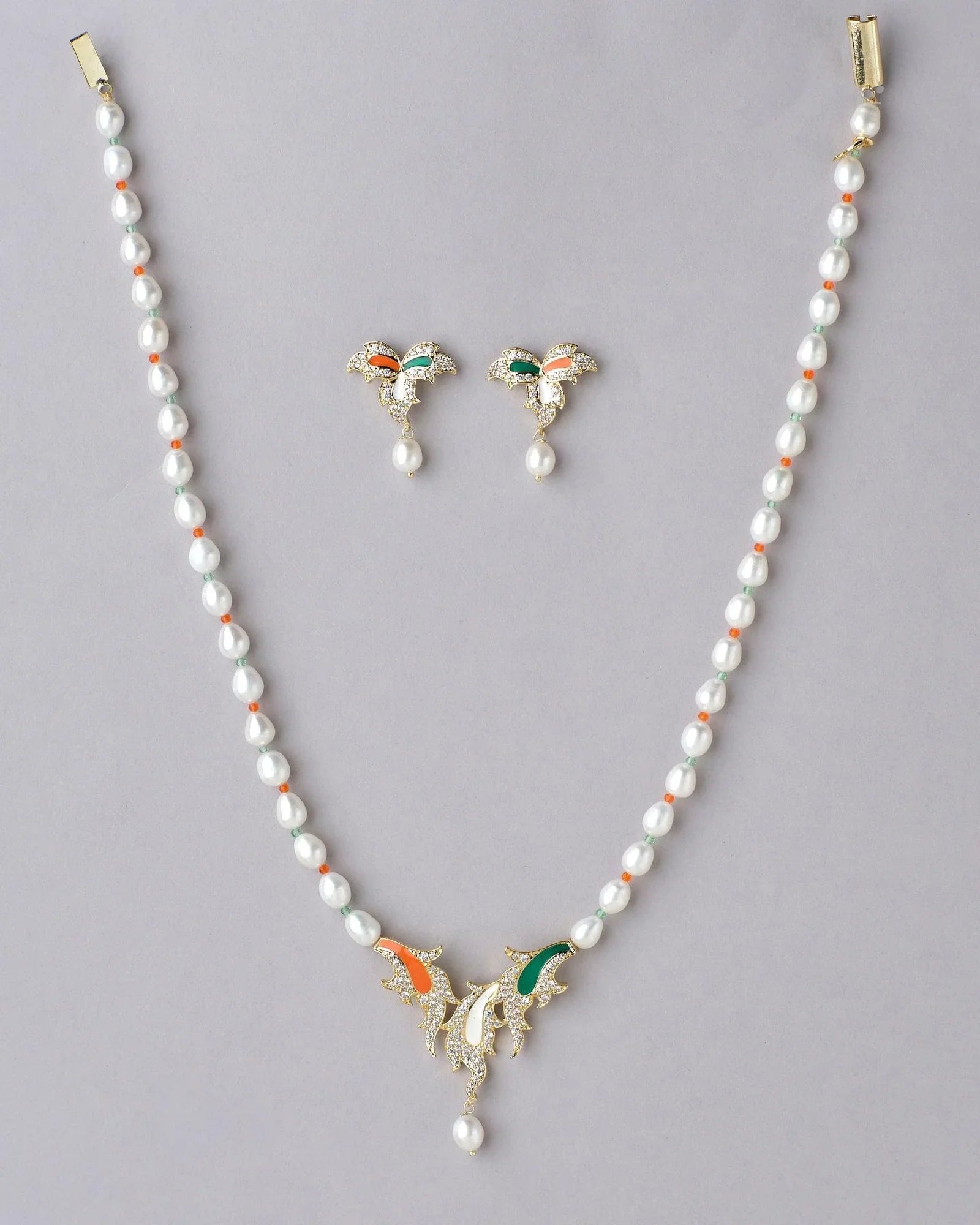 Traditional Pearl Necklace Set - Chandrani Pearls