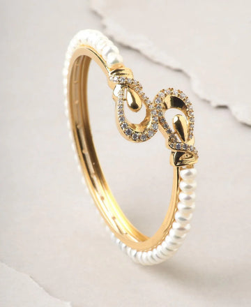 Trendy and Fashionable Pearl Bangle - Chandrani Pearls