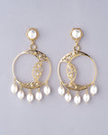 Zoey Entwine CZ Jhumka Earring - Chandrani Pearls