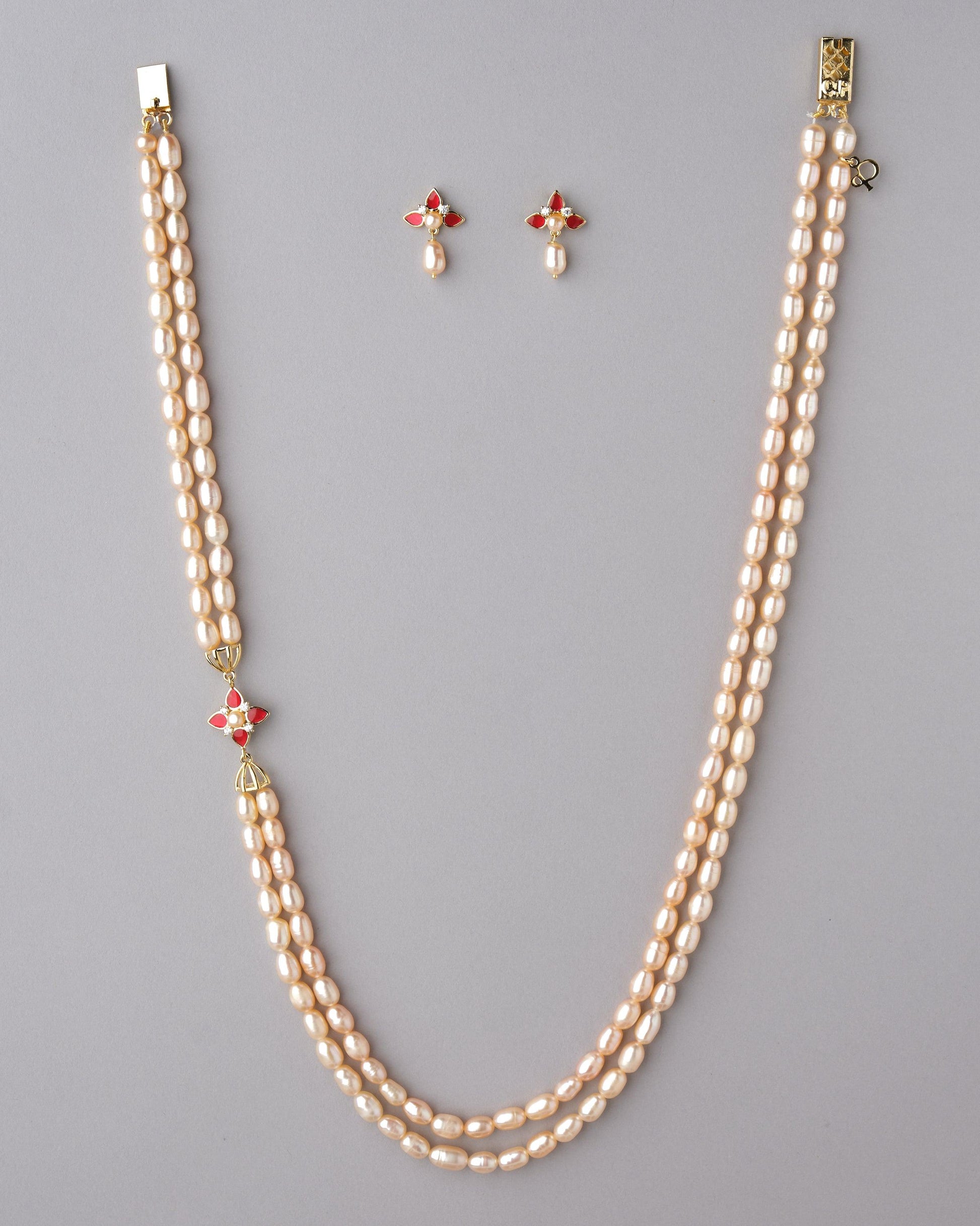 Regal Pearl Necklace Set - Chandrani Pearls