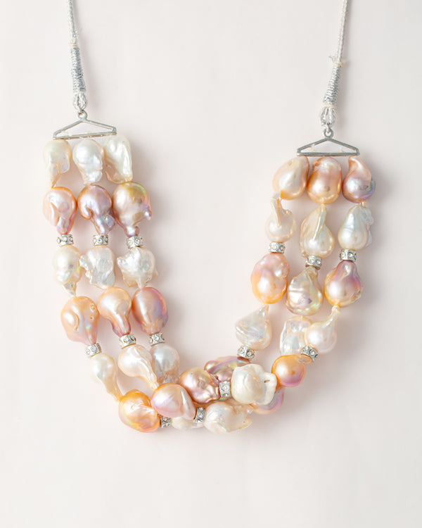 Luxury Baroque Freshwater Pearl Choker