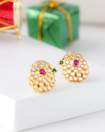 Winter Lights Pearl Earrings