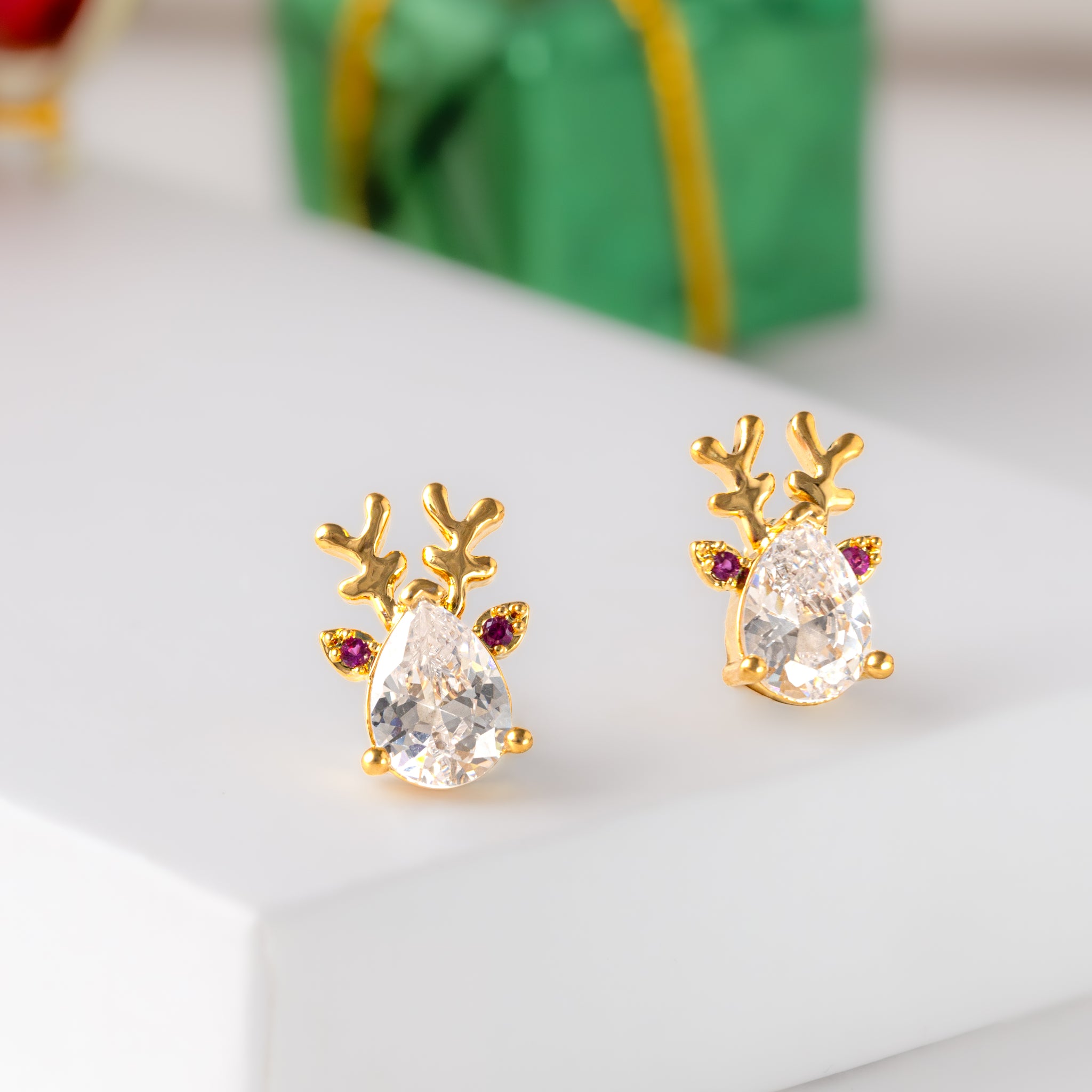 Christmas Charm Stud Earring