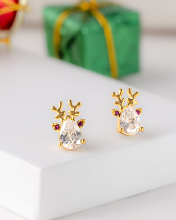 Christmas Charm Stud Earring