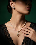 freshwater pearl necklace set