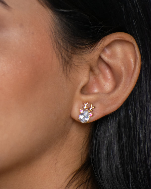 Christmas Charm Stud Earring