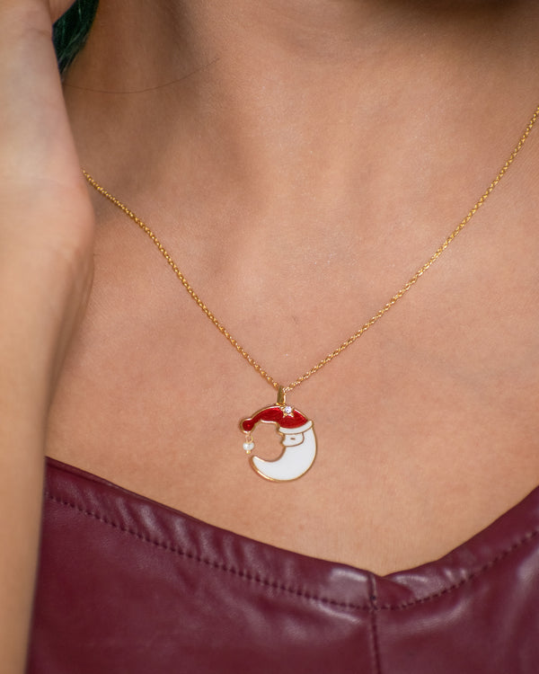 Lunar Glow Christmas Pendant