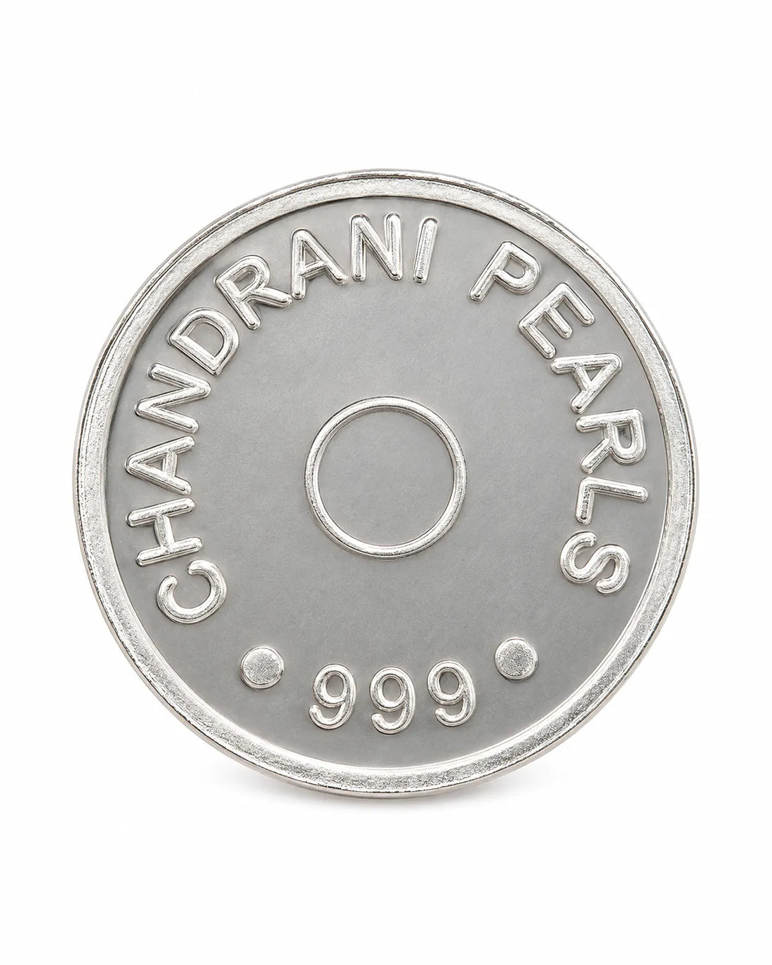 999 Purity Lakshmi Ganesha Embossed 5 GM Silver Coin