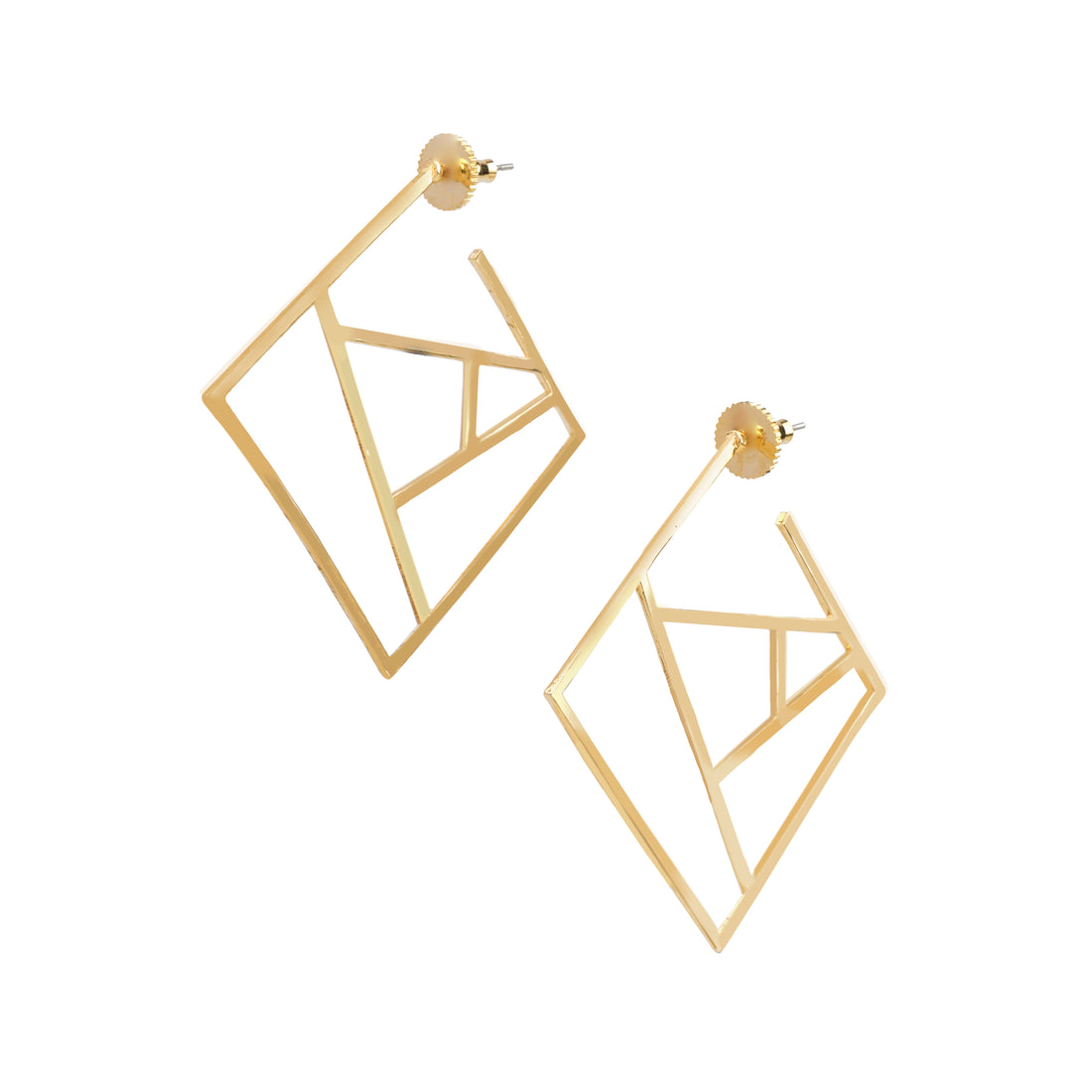 Caged Curiosity Earrings - Bold N' Italic