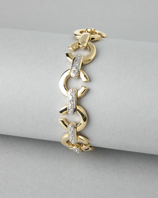 Novelty Patterned Metal Bracelet