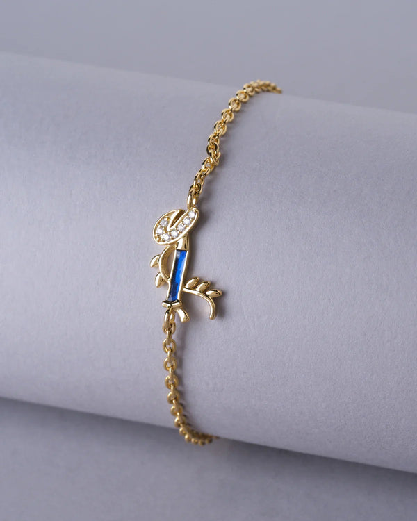 Dainty Krishna Chain Bracelet for kids