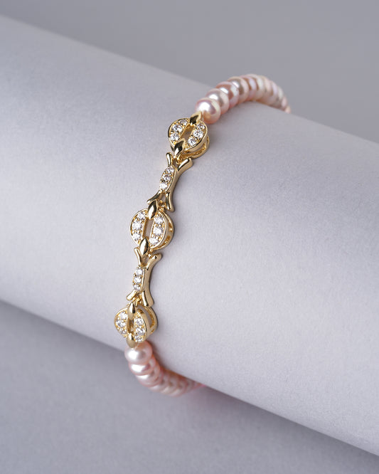 Eternal Bond Pearl Bracelet