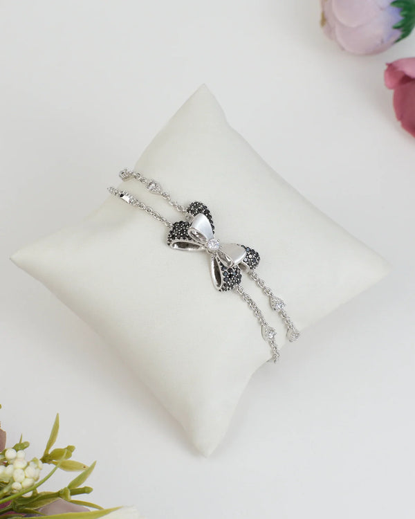 Twisted Bling Metal Bracelet