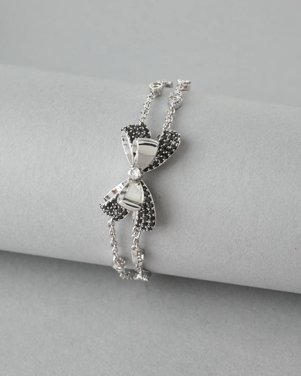 Twisted Bling Metal Bracelet