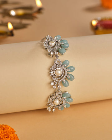 Celestial Bloom Pearl Bracelet