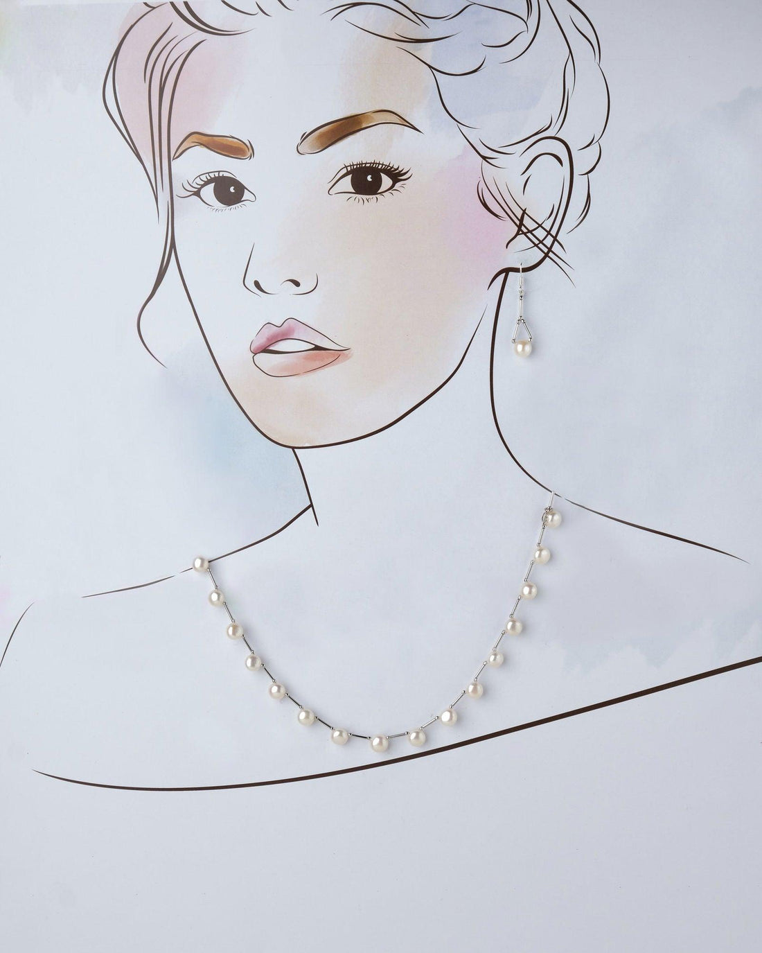 A Layered Necklace With A Twist - Chandrani Pearls