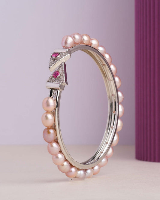 A Little Queen Pearl Bangle - Chandrani Pearls